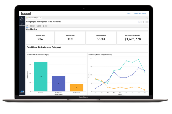 Gradmor Data Visualization Image